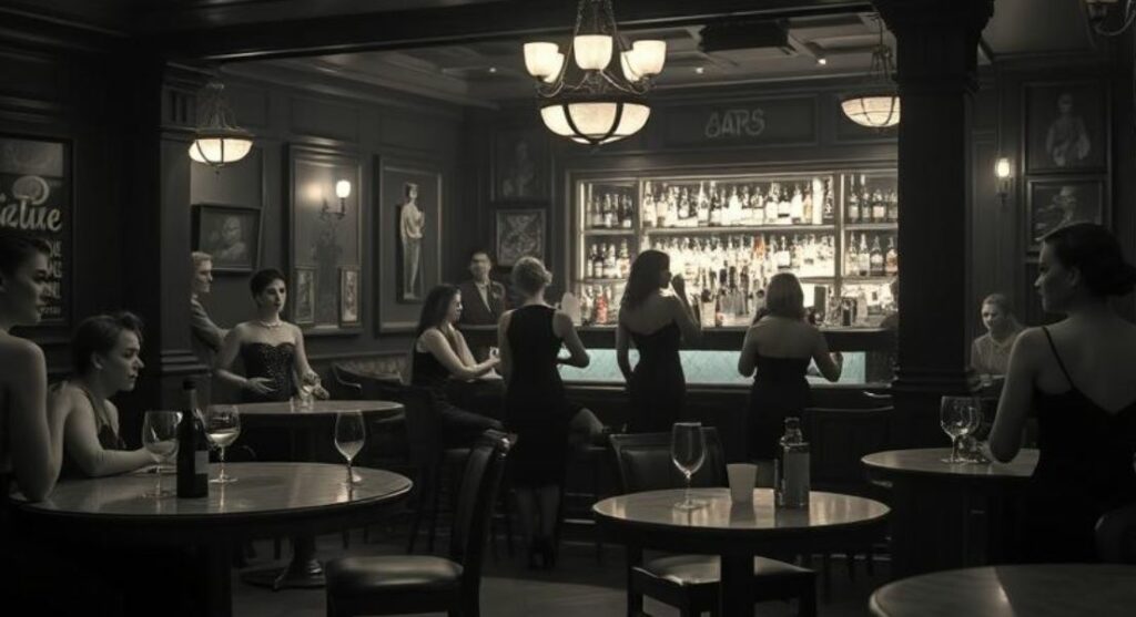 Histoire des Bars et Cafés Lesbiens