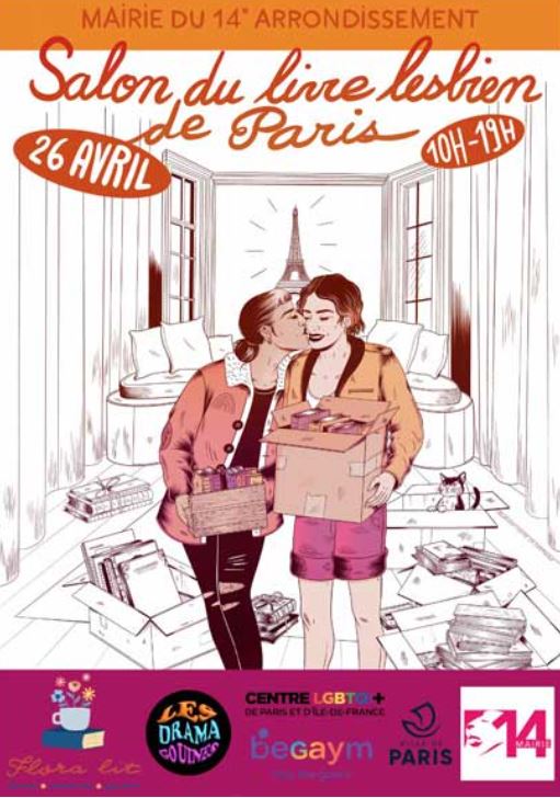 affiche Salon du Livre Lesbien 2025