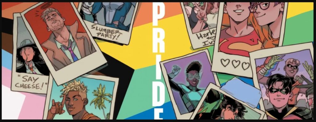 Sortie du Comic DC Pride 2025 bannière